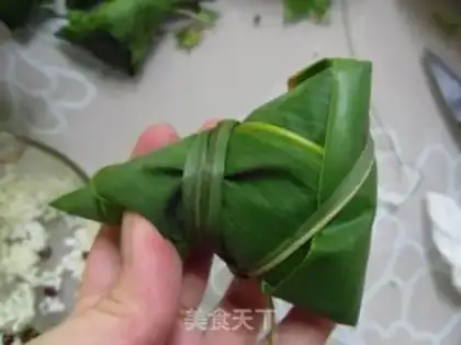 Make Red bean rice dumplings step 7