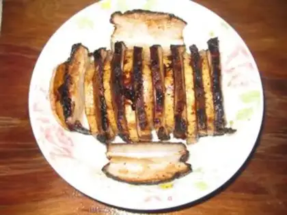 Make Home-made steamed pork with taro step 7