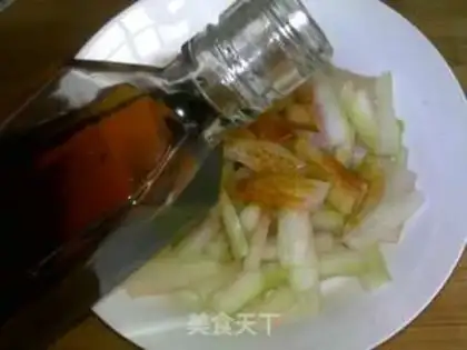 Make Cold watermelon peel step 2