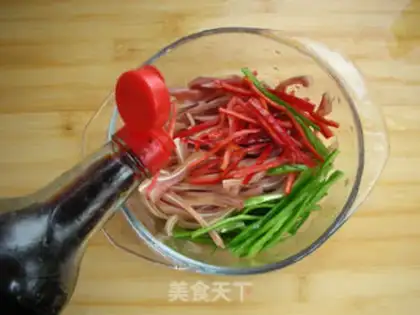 Make Red oil pig ears step 2