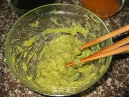 Make Two-color love meatballs step 6