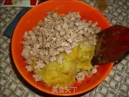 Make Curry potato cake step 9