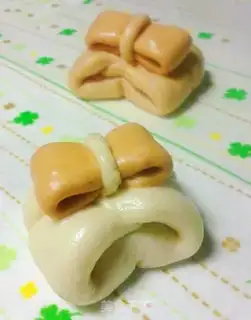 Make bow steamed buns step 11