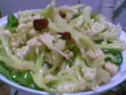 Make stir-fried cauliflower step 7