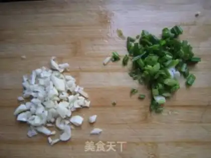 Make pork slices of tofu bamboo step 3