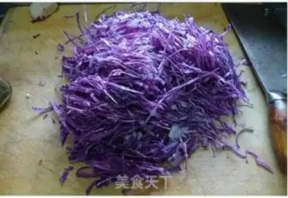 Make stir-fry purple cabbage step 0