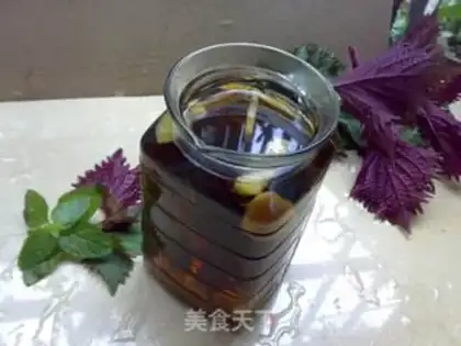 Make Herbal ginger tea step 2