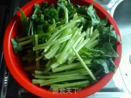 Make boiled spinach step 0