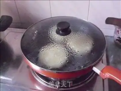 Make Curry potato cake step 20