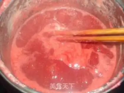 Make strawberry jam step 4