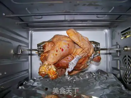 Make Roast chicken with spicy oil step 5