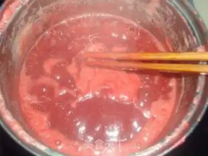 Make strawberry jam step 5