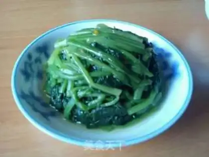 Make boiled spinach step 2