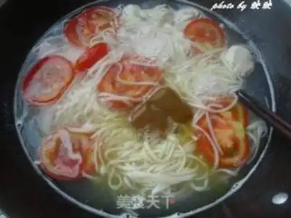 Make Curry meatball noodles step 9