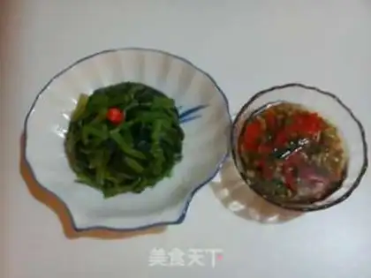 Make boiled spinach step 3