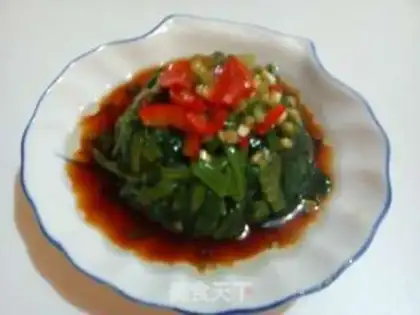 Make boiled spinach step 4