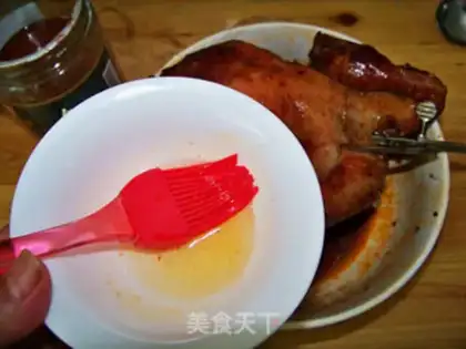 Make Roast chicken with spicy oil step 7