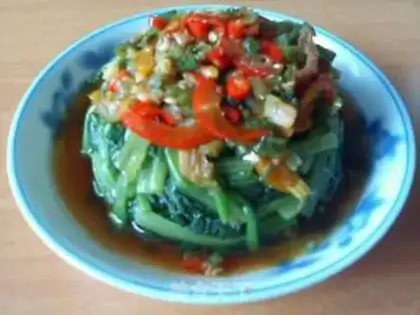 Make boiled spinach step 5