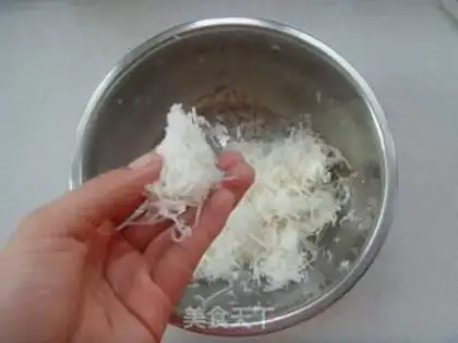 Make Coconut silk cake step 2