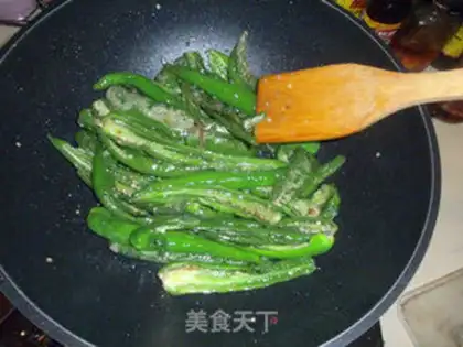 Make oil-soaked peppers step 5