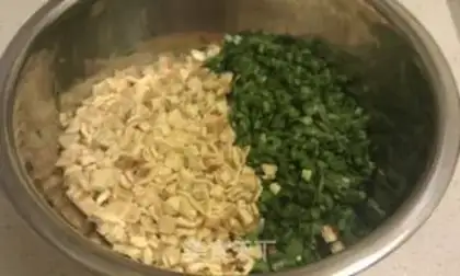 Make Spring leek box step 9
