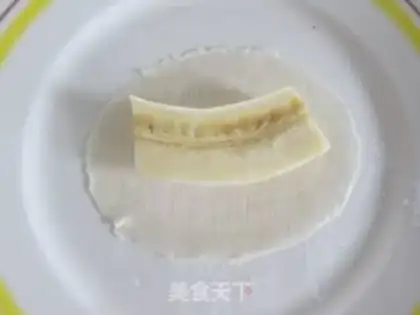 Make Banana roll step 2