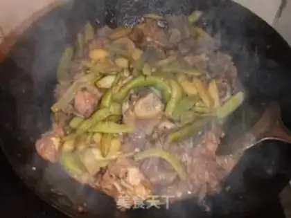 Make Stewed pork ribs with kidney beans step 7