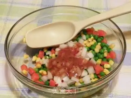 Make Corn and Green Bean Salad step 3