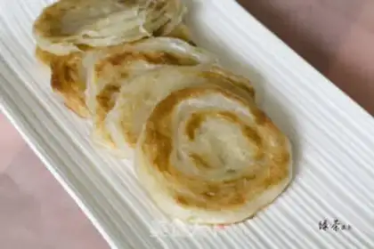 Make scallion cake step 10