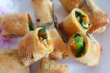 Make Thousand Spring Rolls step 13