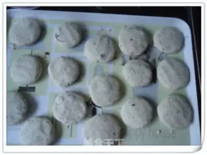 Make Bean dregs purple potato cake step 13