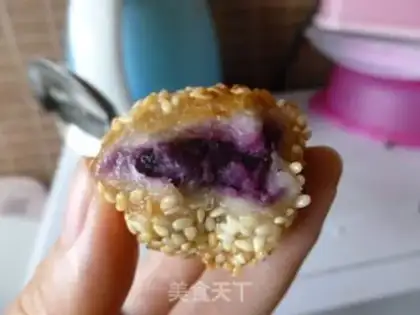 Make Purple sweet potato mayuan step 12