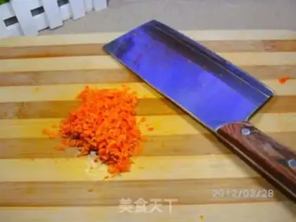 Make Orange-scented rose steamed buns step 2