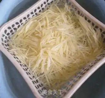 Make Fried shredded potatoes step 2