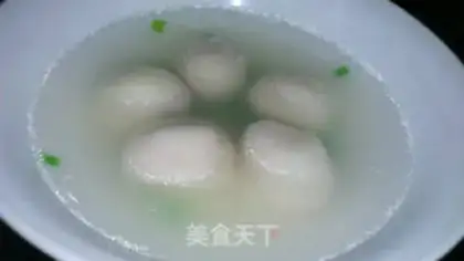Make Fresh meat glutinous rice balls step 9