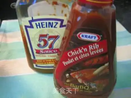 Make American BBQ Barbecue Pork Chop step 1