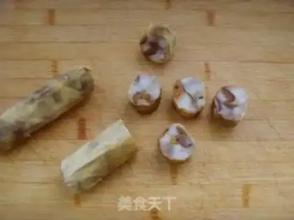 Make sugar roll fruit step 9