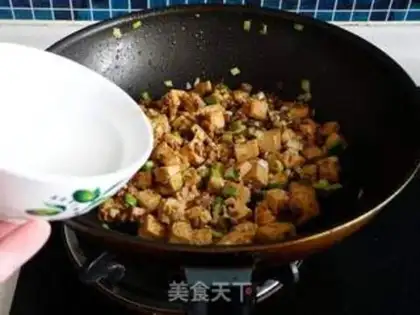 Make Minced pork and tofu step 11