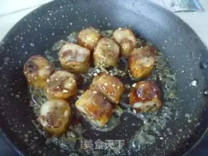 Make sugar roll fruit step 11