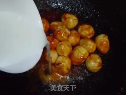 Make Quail eggs in tomato sauce step 8
