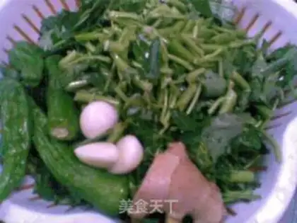 Make Garlic cabbage step 1