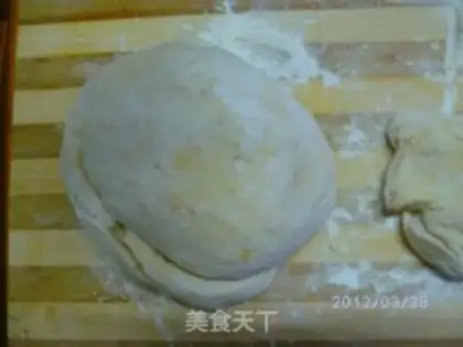 Make Orange-scented rose steamed buns step 11