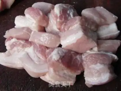 Make Jiaxing fresh meat rice dumplings step 1