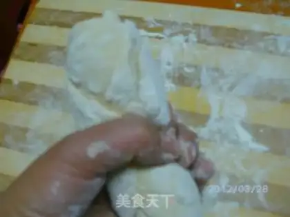 Make Orange-scented rose steamed buns step 17