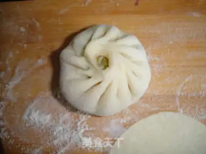 Make Pork bun with rapeseed mushroom step 15