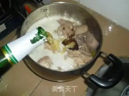 Make beer duck step 6