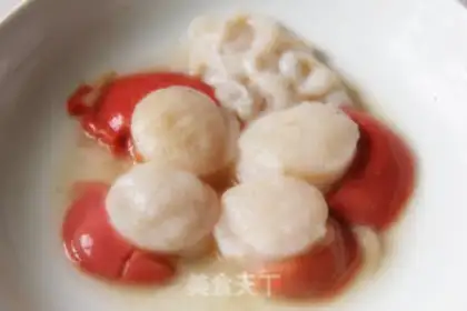 Make Steamed scallops with garlic and vermicelli step 4