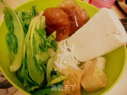 Make Qian-style spicy tofu pot step 0