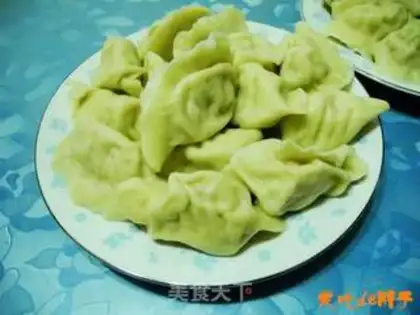 Make Chinese cabbage, pork and sea rice dumplings step 13