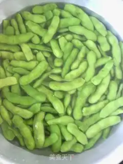Make Boiled edamame step 0